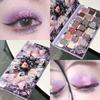 21-Color Cool Moon Tones Eyeshadow Palette: Matte, Pearlescent, Glitter Sparkle - High-End Feel, Affordable Makeup