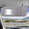 Gray Left Driver Side Sun Visor Fit For Toyota Camry 2007 2008 2009 2010 2011 Without Sunroof And Left & Right Driver Passenger Side 74320-06780-B0
