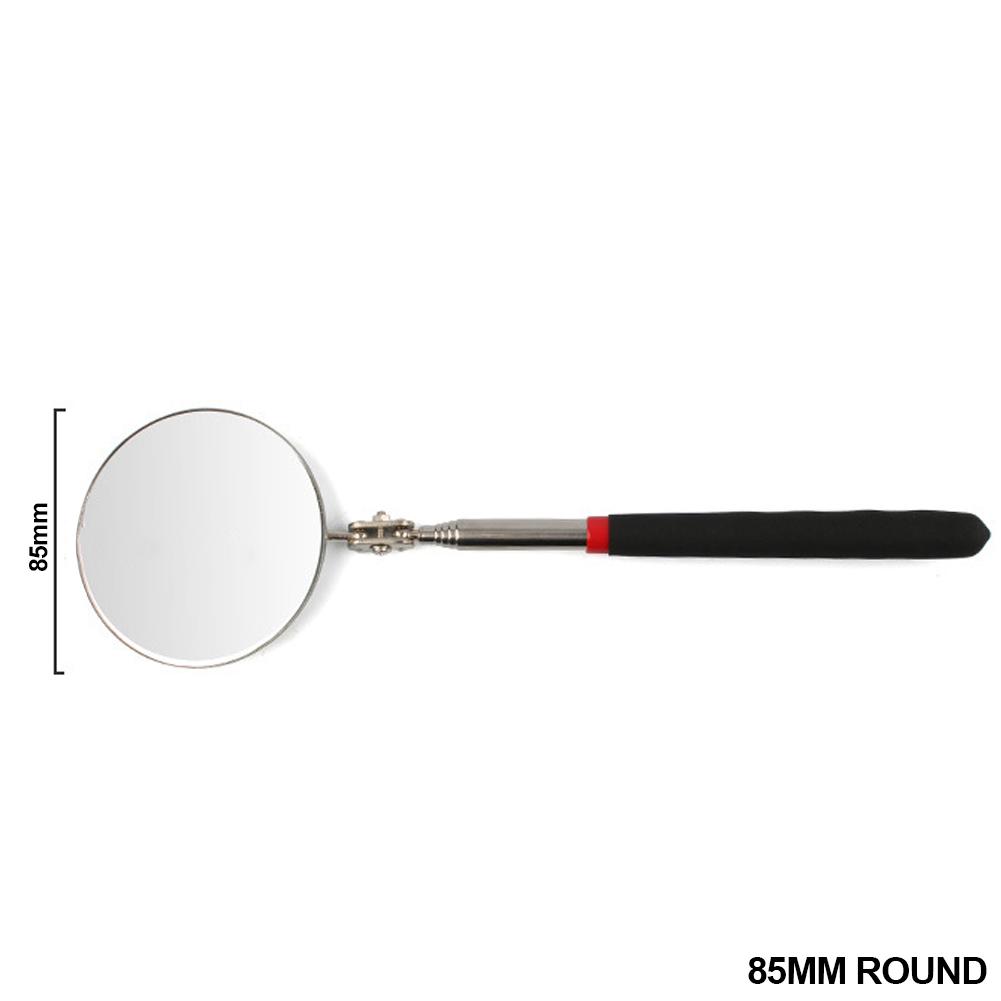 Portable Telescoping Flexible Head Inspection Mirror With LED Light Adjustable 360 Degree Swivel Viewing Auto Hand Tools
