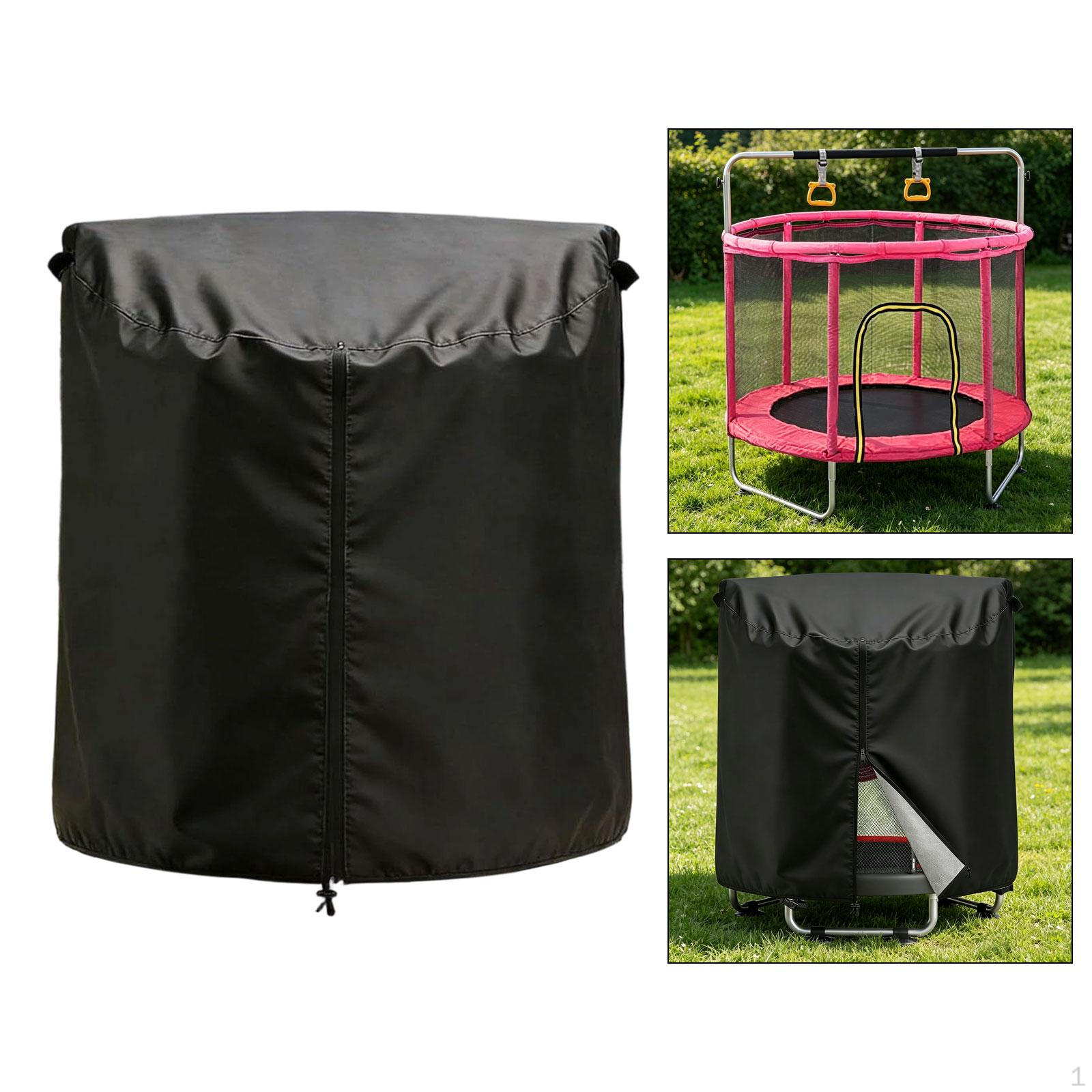 Outdoor Trampoline Cover for Kids Heavy Duty Oxford Cloth Backyard Windproof