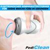 PediClean Electric Callus Remover Callus Rasp Rechargeable White