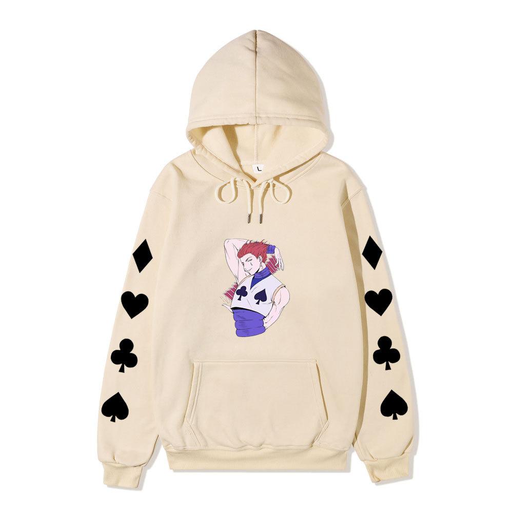 Hunter X Hunter Hisoka Anime Print Hoodie Unisex Casual Streetwear Long Sleeve Sports Pullover Sweatshirt