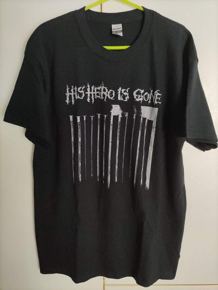

His Hero Is Gone Shirt hardcore punk d-beat crust anti-cimex Unisex Tee M
