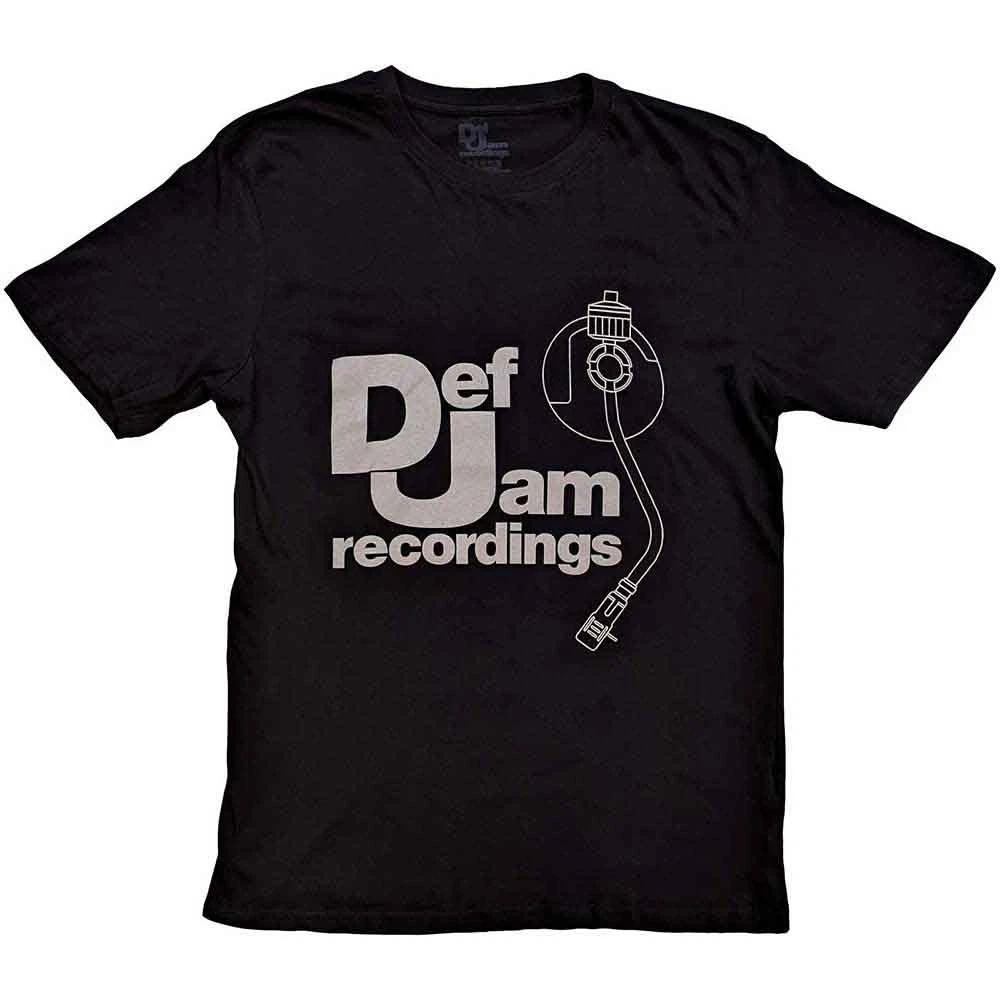Def Jam Recordings Logo & Stylus Official Mens Unisex T-Shirt 3XL