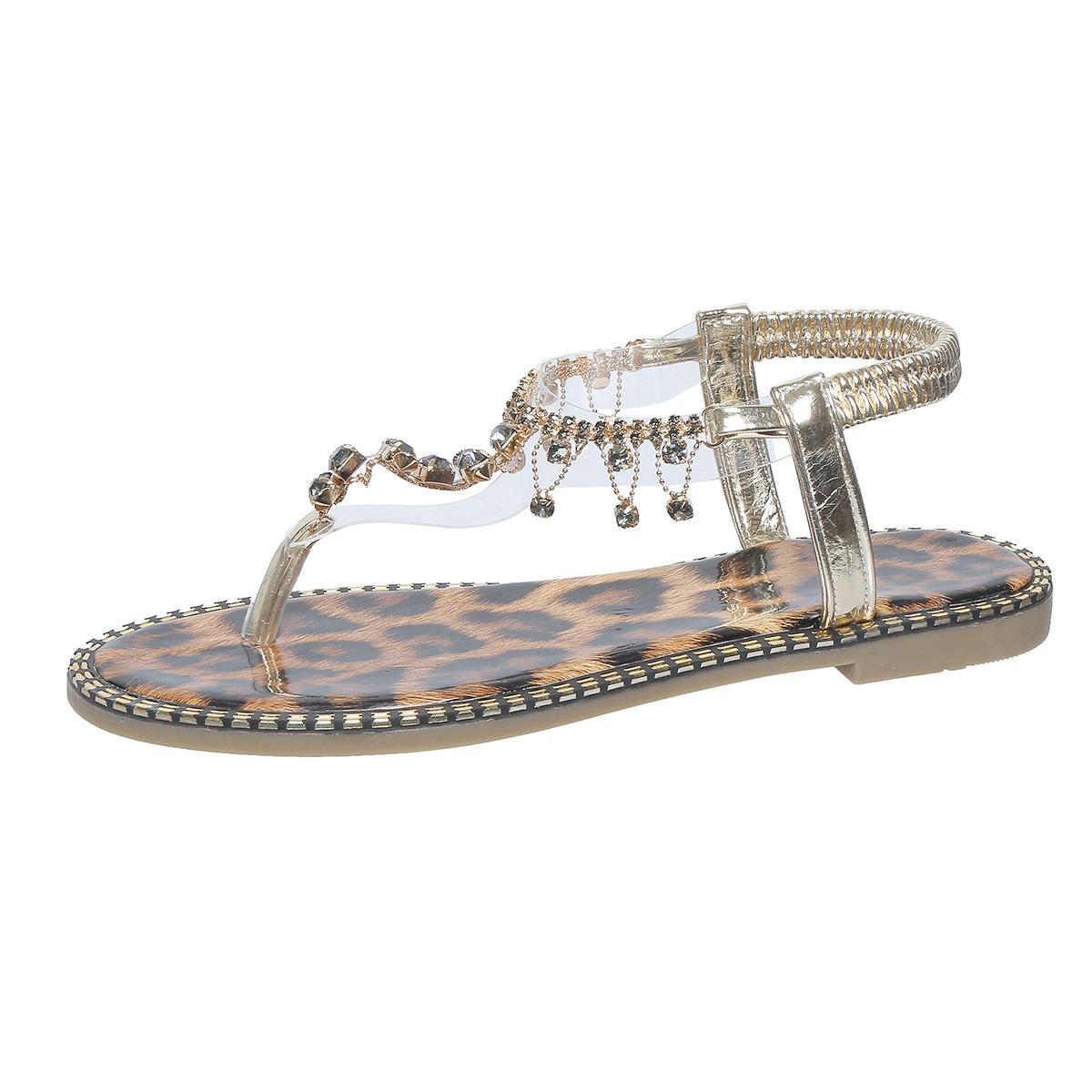 

Сандалии женские со стразами, лето 2024, новые большие модные сандалии со стразами, большой размер 4142женские сандалии 42