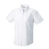 Russell Collection Womens/Ladies Oxford Tailored Short-Sleeved Shirt