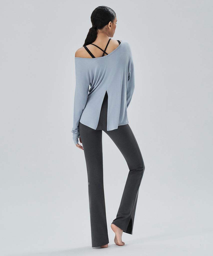 CITYBREEZE ACTIVE Active Airy Long Sleeve Cover-Up_Sky Blue
