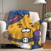 Cartoon cute K Ka K kaos F Friends Blanket For Sofa Office Bed Plane Travel Sleep Read Relax Camping Soft And Warm