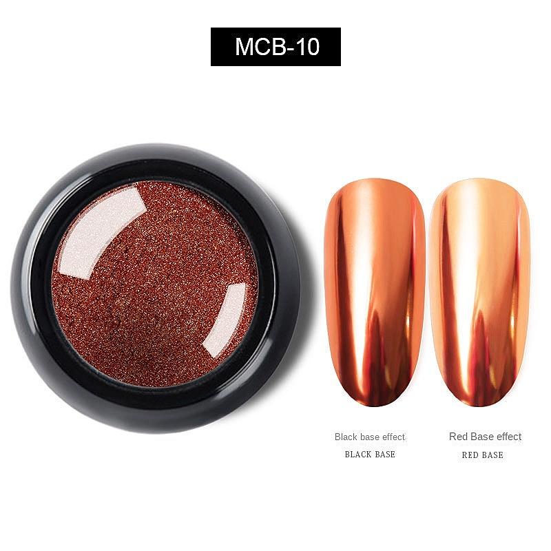 Nail Titanium Powder Mirror Flour Solid Color Electroplated Magic Mirror Powder Nail Sparkling Powder