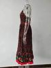 2026 Summer Bohemian V-Neck Floral Spaghetti Strap Maxi Dress for Women