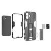 For iPhone 16 Plus Case PC+TPU Shockproof Phone Cover with Kickstand