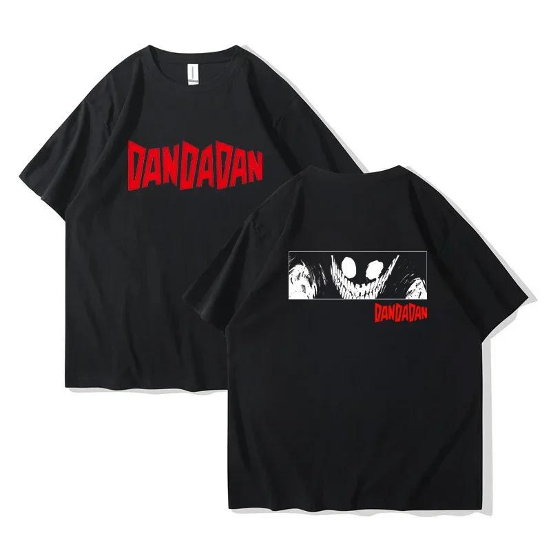 Dandadan Okarun Men Women Breathable Classic 2000s University Pastel T Shirt Korean Clothes Aesthetic Hip Hop Pastel