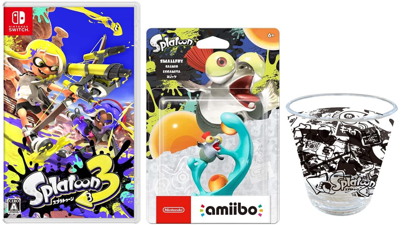 

[Ships in original shipping box] Splatoon 3 - Switch + amiibo Jacket (Splatoon Series) (Includes [Amazon.co.jp Exclusive] Acrylic Tumbler)