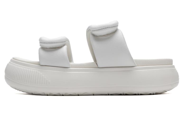 PUMA Mayu Puffy Slides Warm White Women s 399450-01 40.5