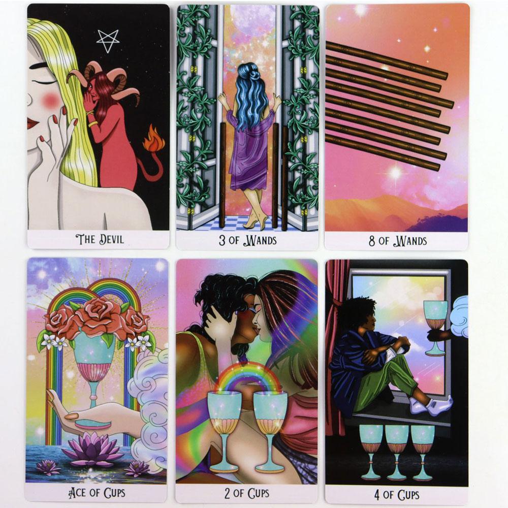 Mystic Soul Tarot Leisure Entertainment Card Family Gathering Divination Deck Tarot Board Playing Card Game