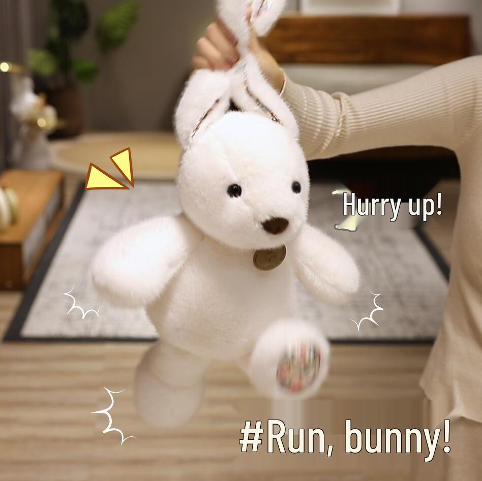 Cute Lop-Eared Rabbit Plush Doll - Soft Birthday Gift Toy