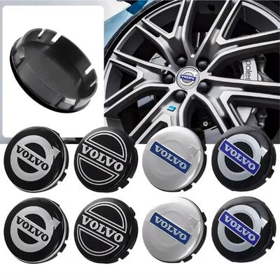 4 ks 64mm Krytka náboje kola auta Modifikovaný znak Příslušenství Pro Polestar AWD V50 S60 XC60 S40 XC40 XC90 V60 S80 S90 V90