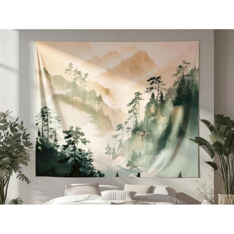 Balanced Japanese tapestry 75x100