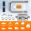 Conjunto de Exaustão para Aquecedor Tubo de Escape Silenciador Kit de Exaustão para Aquecedor de Estacionamento Conjunto de Tubo de Admissão com Filtro de Ar 12V24V220V 2KW5KW8KW Universal