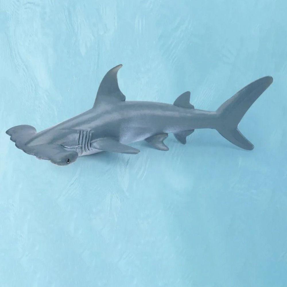 PVC Simulation Sea Life Shark Cachalot Ocean Action Figures Gift Whale Figurines