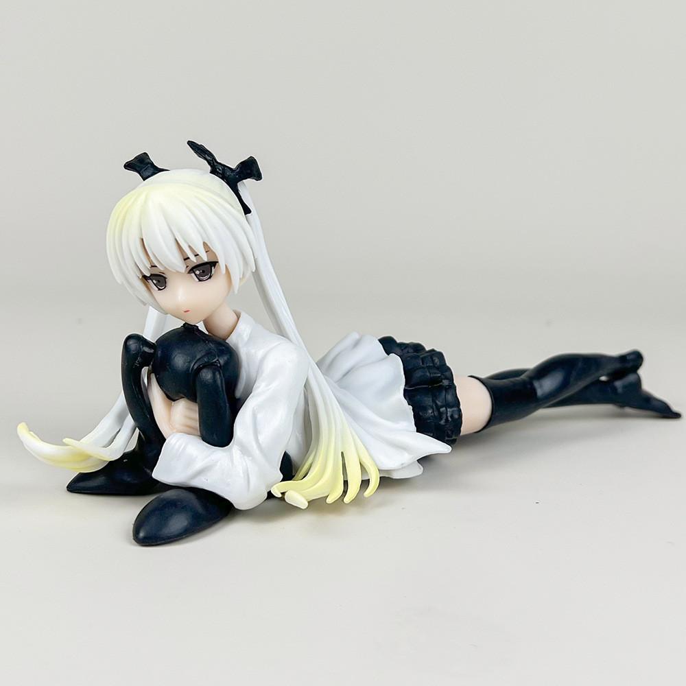 No Sora Yosuga Kasugano Sora Lie Prone And Holding A Rabbit Ornament Model