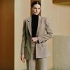 LadyS Elite Wool Silk Blazer & Trousers Set
