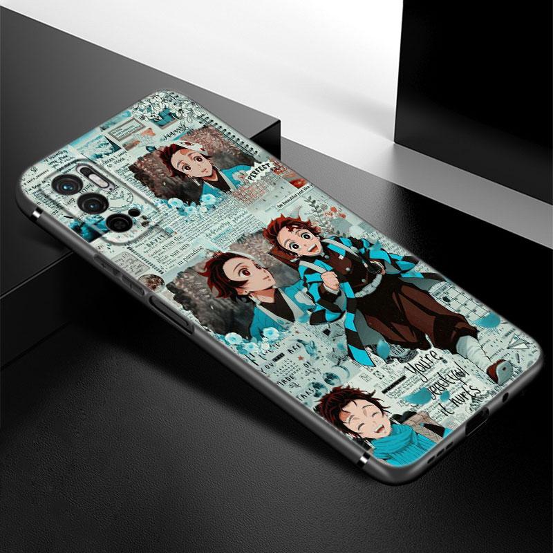 Чехол для телефона Kimetsu No Yaiba Demon Slayer аниме для Xiaomi Redmi Note 7 8 9 10 Lite 11 11E 11T 12 Pro 11S 4G 10T 5G 8T 9S 10S Redmi Note 7(Pro)