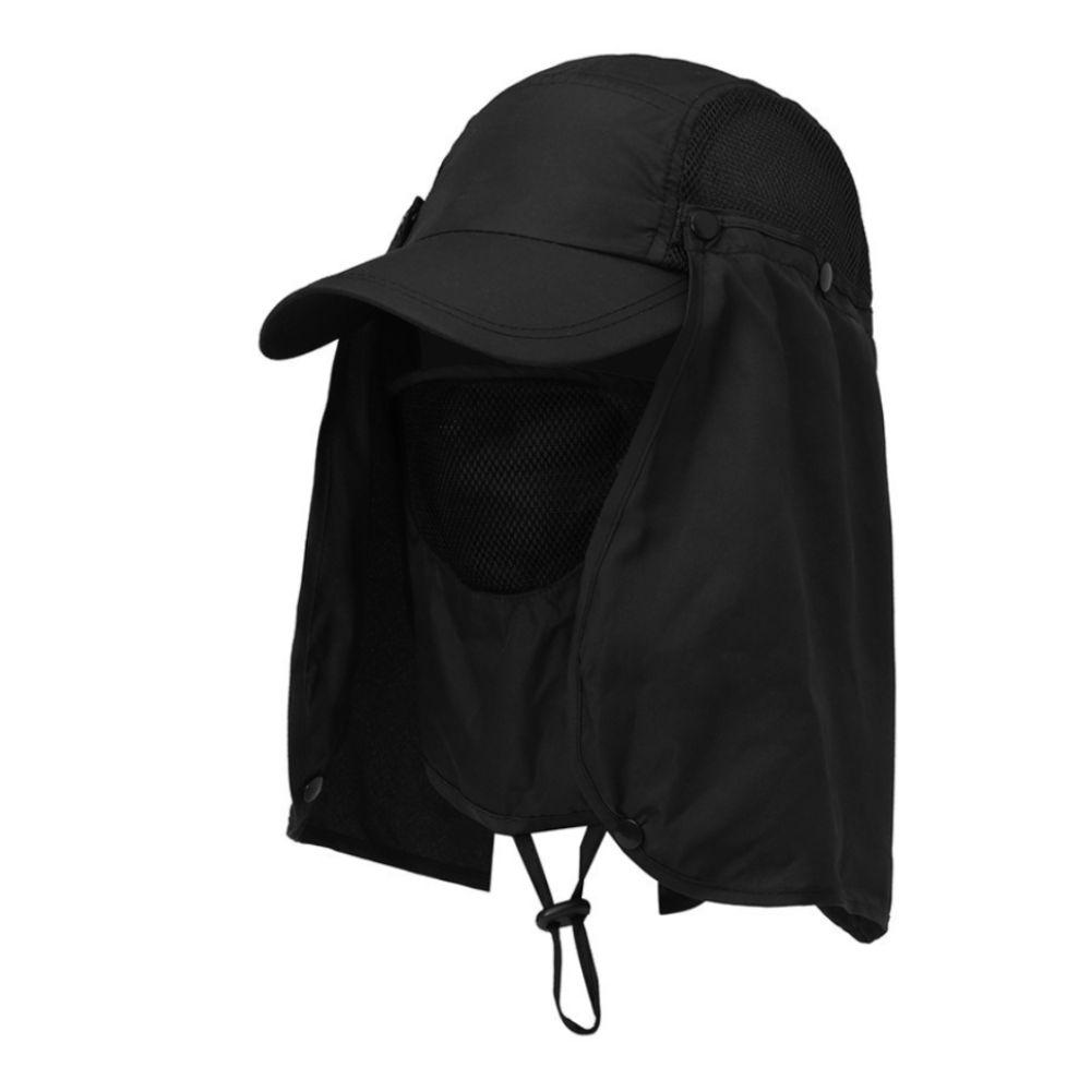 Detachable Fishing Hat Foldable Sun Cap Portable Fishing Bucket Hat  Hiking Sport