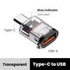 USB C OTG Adapter 111W Type C To USB Data Transfer Charging Adapter 11Gbps USB Female To Type C Male Connector for IPhone 16 11