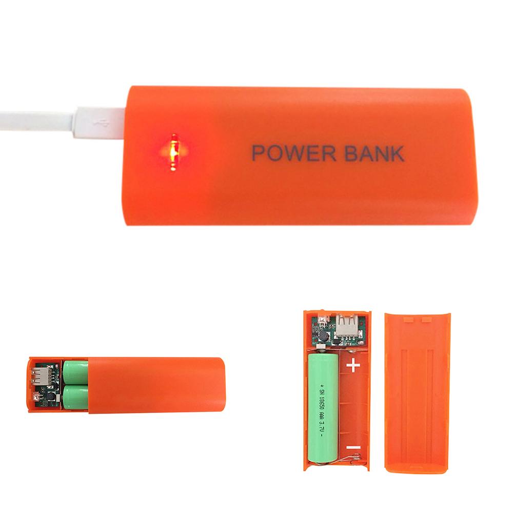 Buy 5V 5600Mah 2X 18650 Usb Power Bank Battery Charger Case Diy Box For