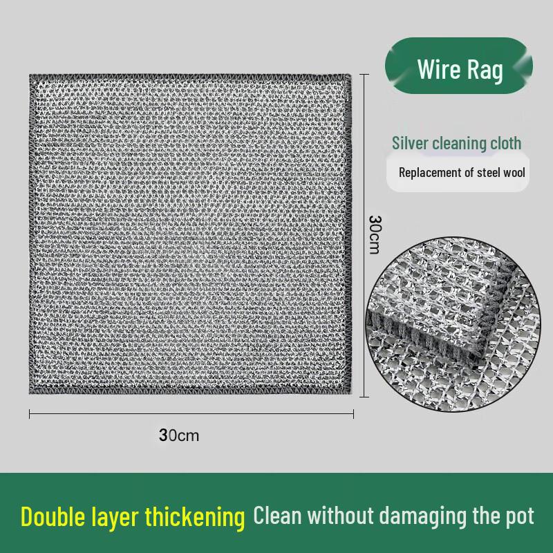 Yudu Double-Sided Steel Wire Scouring Pads