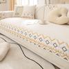 Modern Simple Washed Cotton Sofa Cushion Four Seasons Universal Non-Slip Sofa Cover Modern Cushion Towel Cotton Thickened