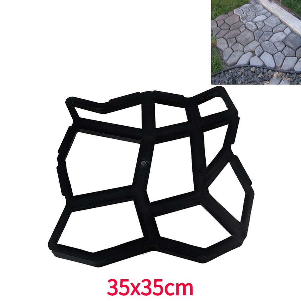 

DIY Path Maker Форми для бруківки Камінь Цегла Форми для бетону Бетон Цемент Прогулянка Садова доріжка Мощення бруківки Багаторазові форми для патіо Бруківка Rose