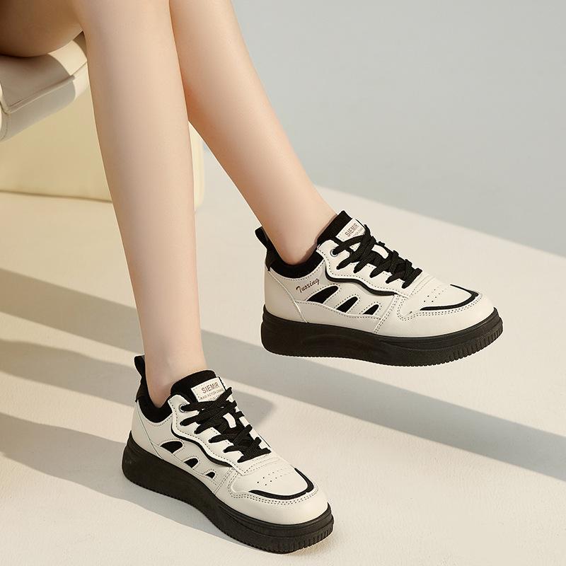 2025 new leisure sports little white shoes board shoes fashionable and comfortable versatile student wasteland style