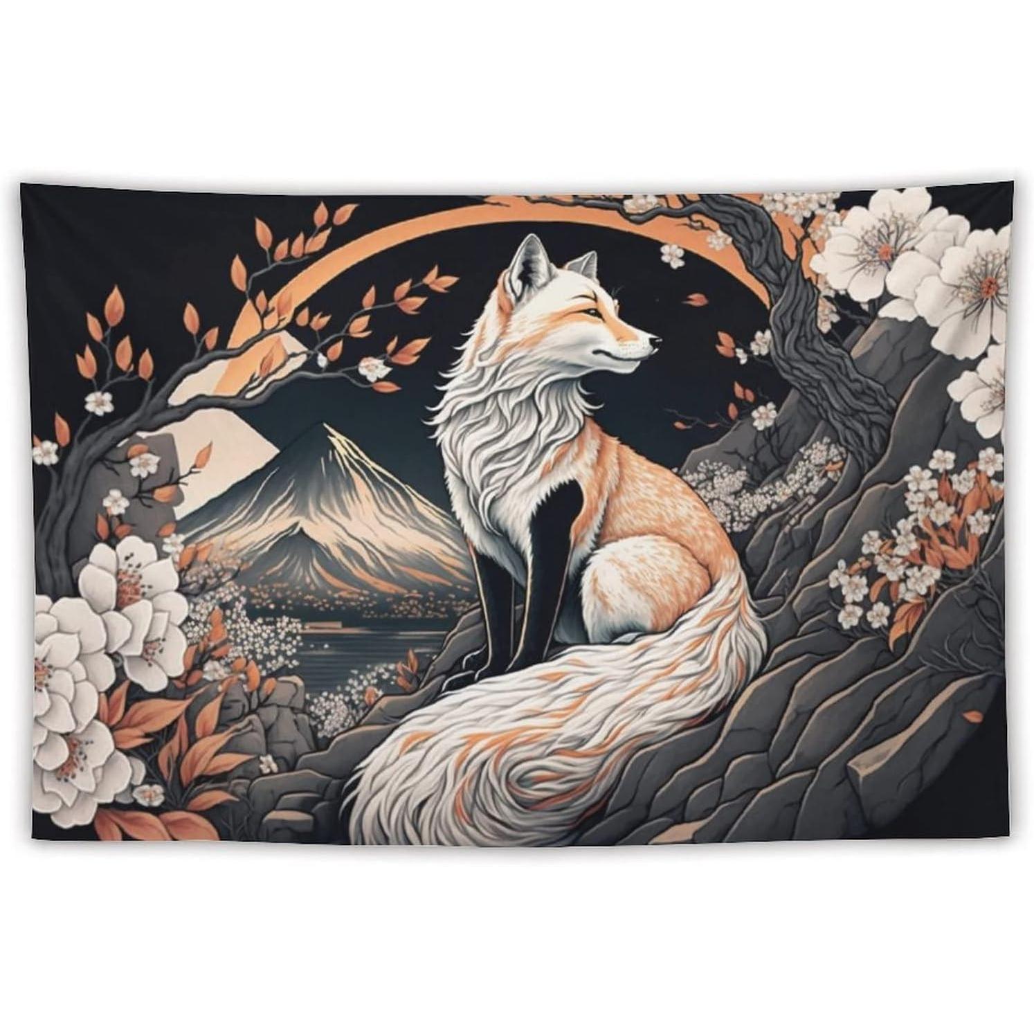 

Japanese tapestry ynee premium velvet 75x100 чёрный
