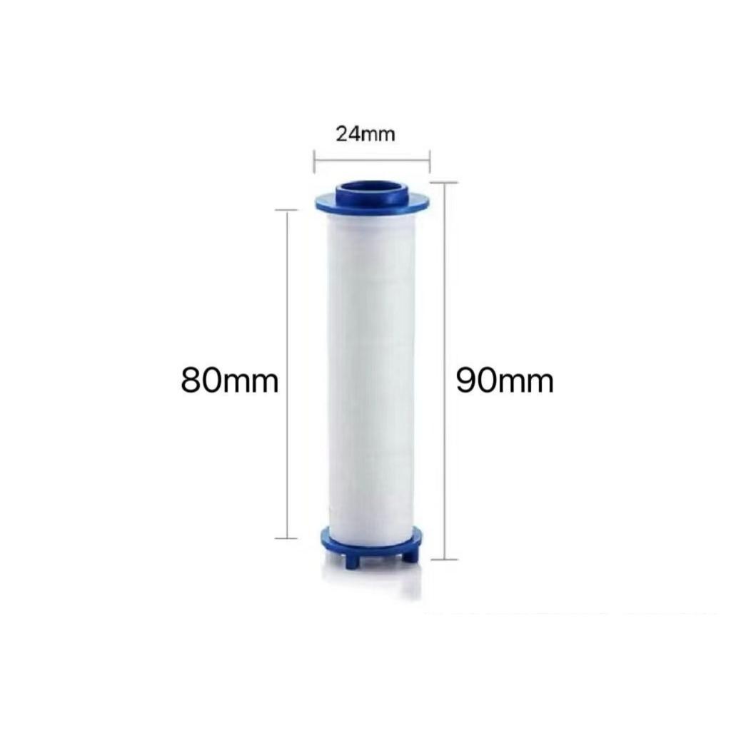 10 Pcs Ion Drops Shower Head Filters, Showerhead Filters, PP Cotton Replacement Cartridge, Suitable for Various Specifications of Shower Heads