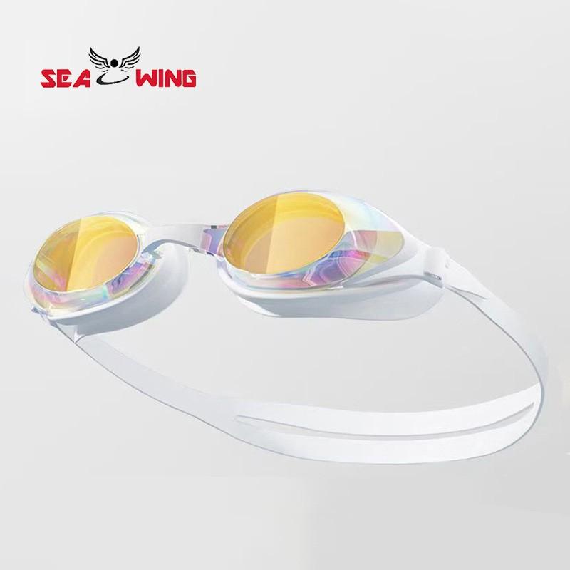 Prescription Swimming Goggles Myopia Waterproof Anti-Fog Outdoor Sports Adult Silicone Strap PC Lens
