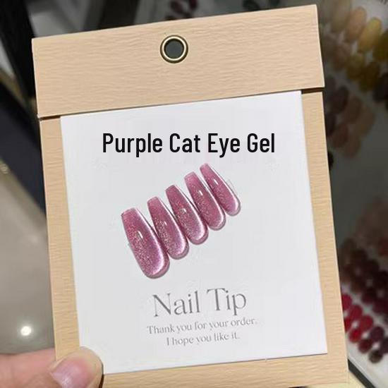 36-Color Crystal Cat Eye Gel Set with Dopamine-Inspired Pitaya Ice Red