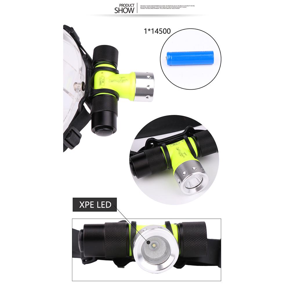 XML  LED Diving Headlamp Headlight Swimming Torch Waterproof