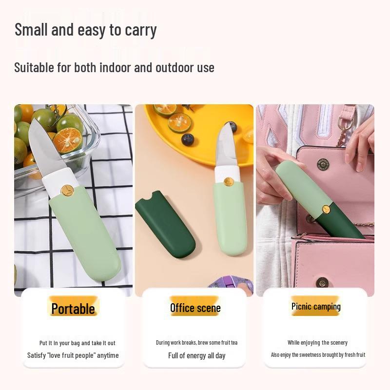 Multifunctional Double-Headed Fruit Peeler Knife for Home and Dorm Use