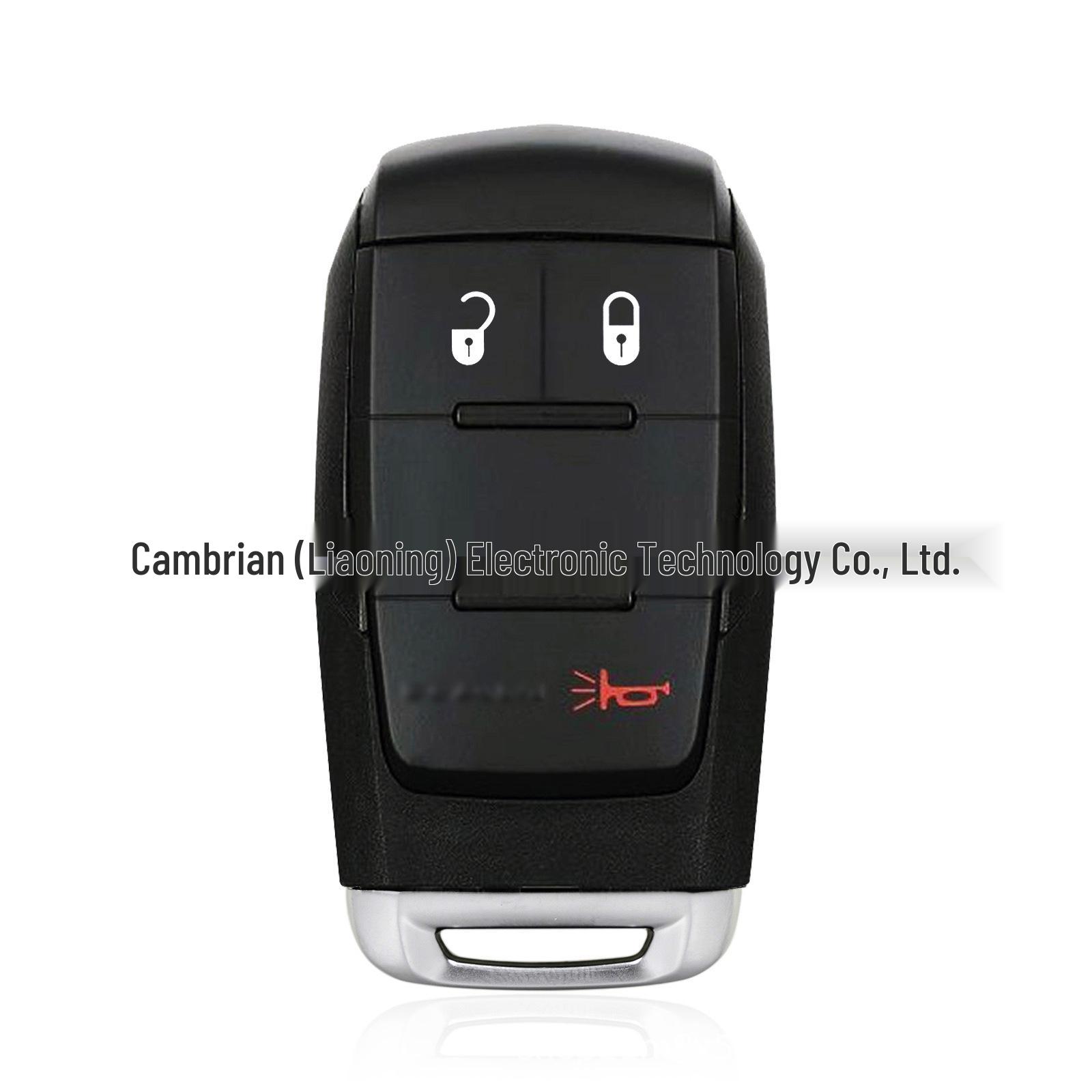 

3-Button Smart Remote Key for Dodge GQ4-76T 5.4x4.2x1.4 cm