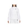 Nike Jednobarevná lehká sportovní bunda s kapucí pro volný čas Dámské bundy Bílá DM6180-100