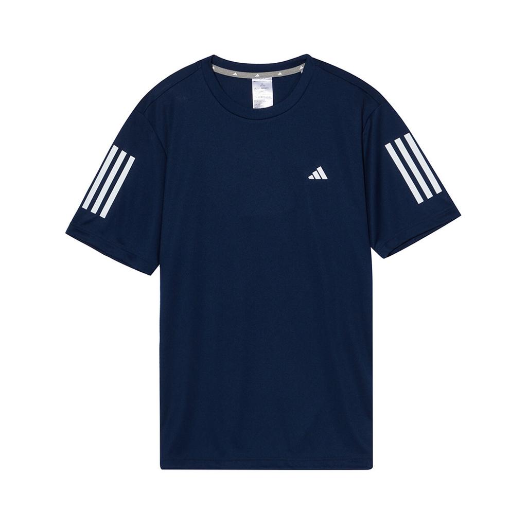 adidas Striped Fashion Quick-Dry Versatile Short Sleeve T-Shirt IN6633