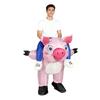 Christmas Cartoon Mascot Inflatable Costume: Reindeer, Santa Claus, Tree