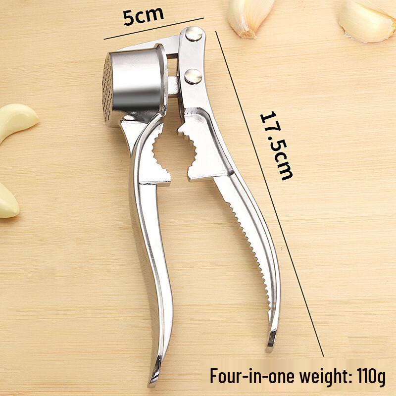

LISM Large 4-in-1 Manual Multifunction Garlic Press