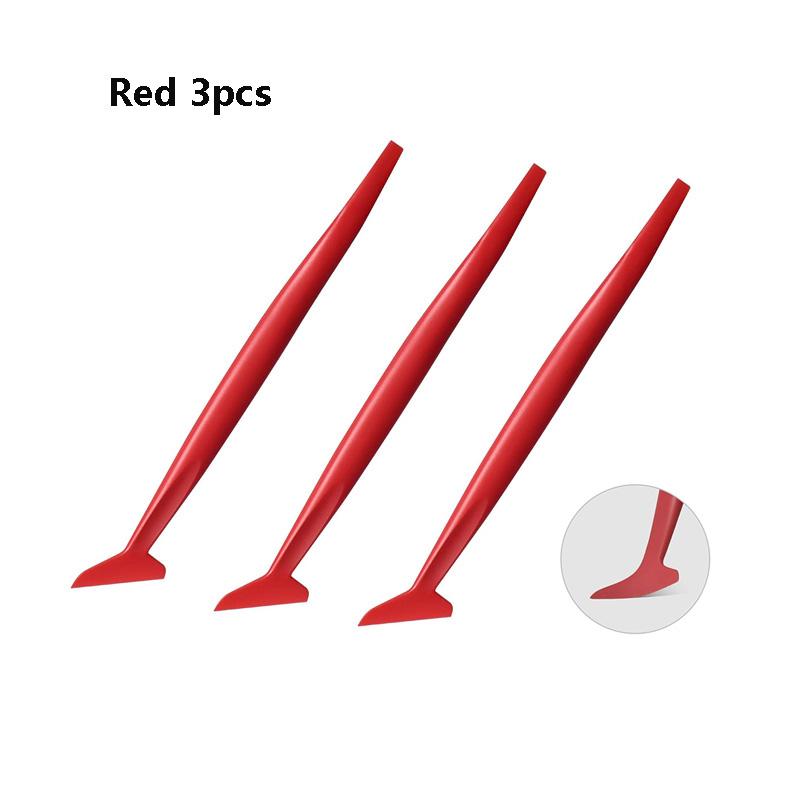 3-18PCS Car Vinyl Wrap Tool Kit 3 in 1 Vinyl Flexible Micro Squeegee Curves Slot Tint Tool Automotive Vinyl Wrap Film Install