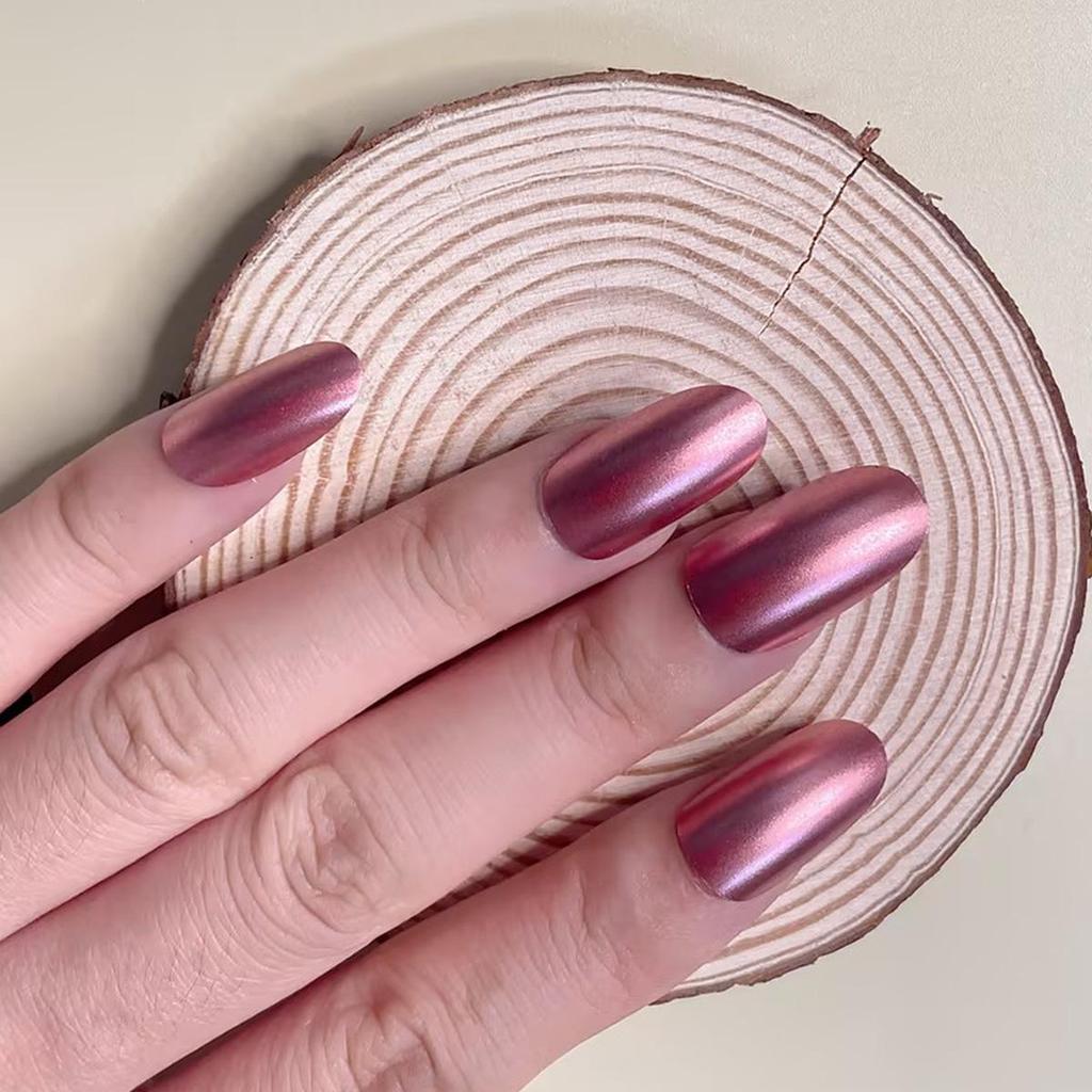 Pegatinas Desmontables para Uñas Estilo Europeo y Americano - Uñas Postizas Simples y Llevables