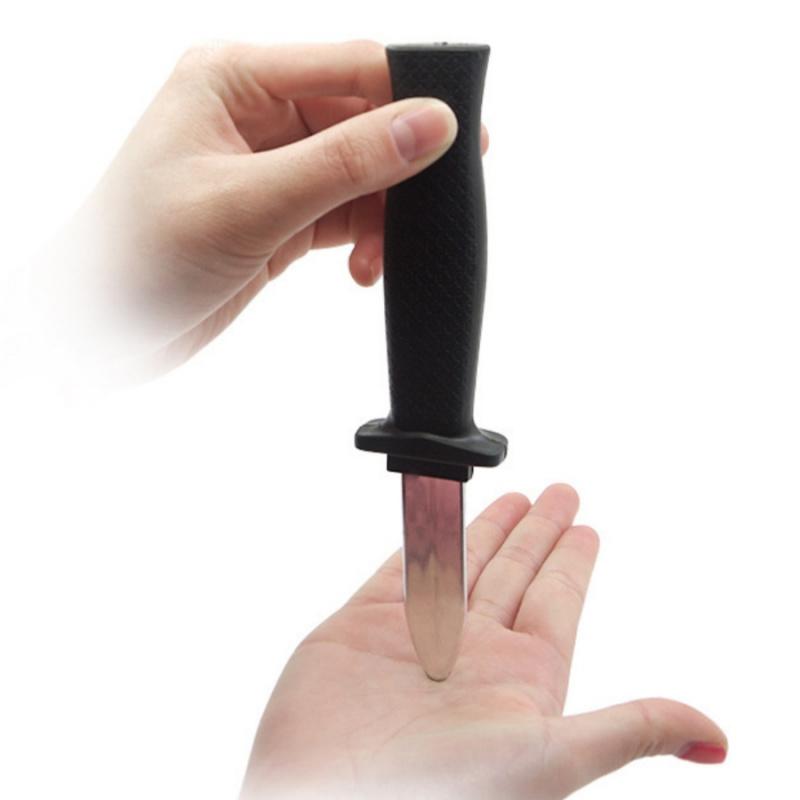 1pcHalloween Telescopic Fake Knife Magic Performance Props Party Tricky Fake Knife Funny Gift