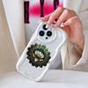 Cartoon Pattern Cream Texture Casing Wavy Edge Soft Silicone Cover Phone Case for IPhone Samsung Huawei Honor Xiaomi Redmi Infinix Tecno