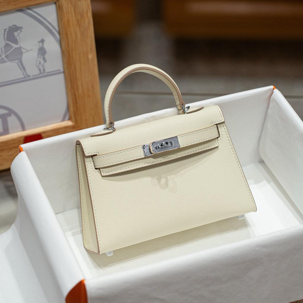 Taštička z ovčí kůže druhé generace 19 cm Imitace pravé kůže Do ruky Malá taštička Dámská Mini přes rameno